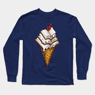 Ice Cream Books Long Sleeve T-Shirt